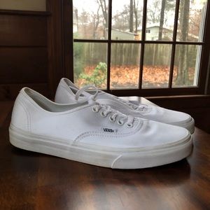 White Vans, Size 10.